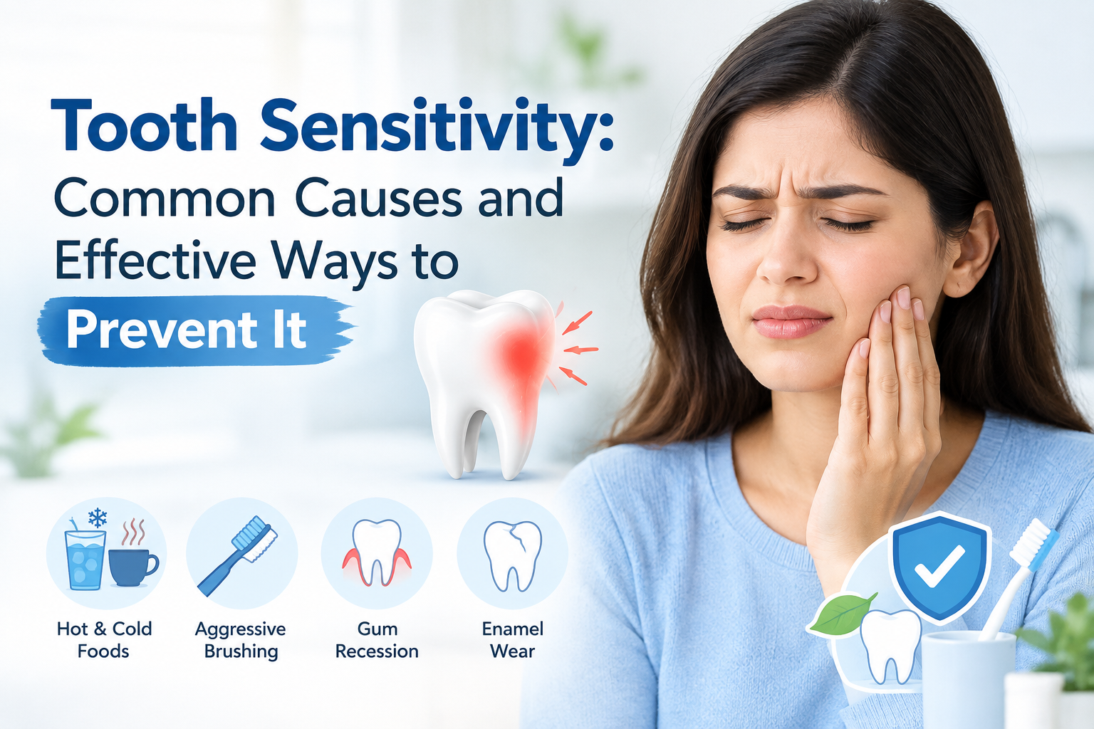 Tooth Sensitivity: Common Causes and Effective Ways to Prevent It