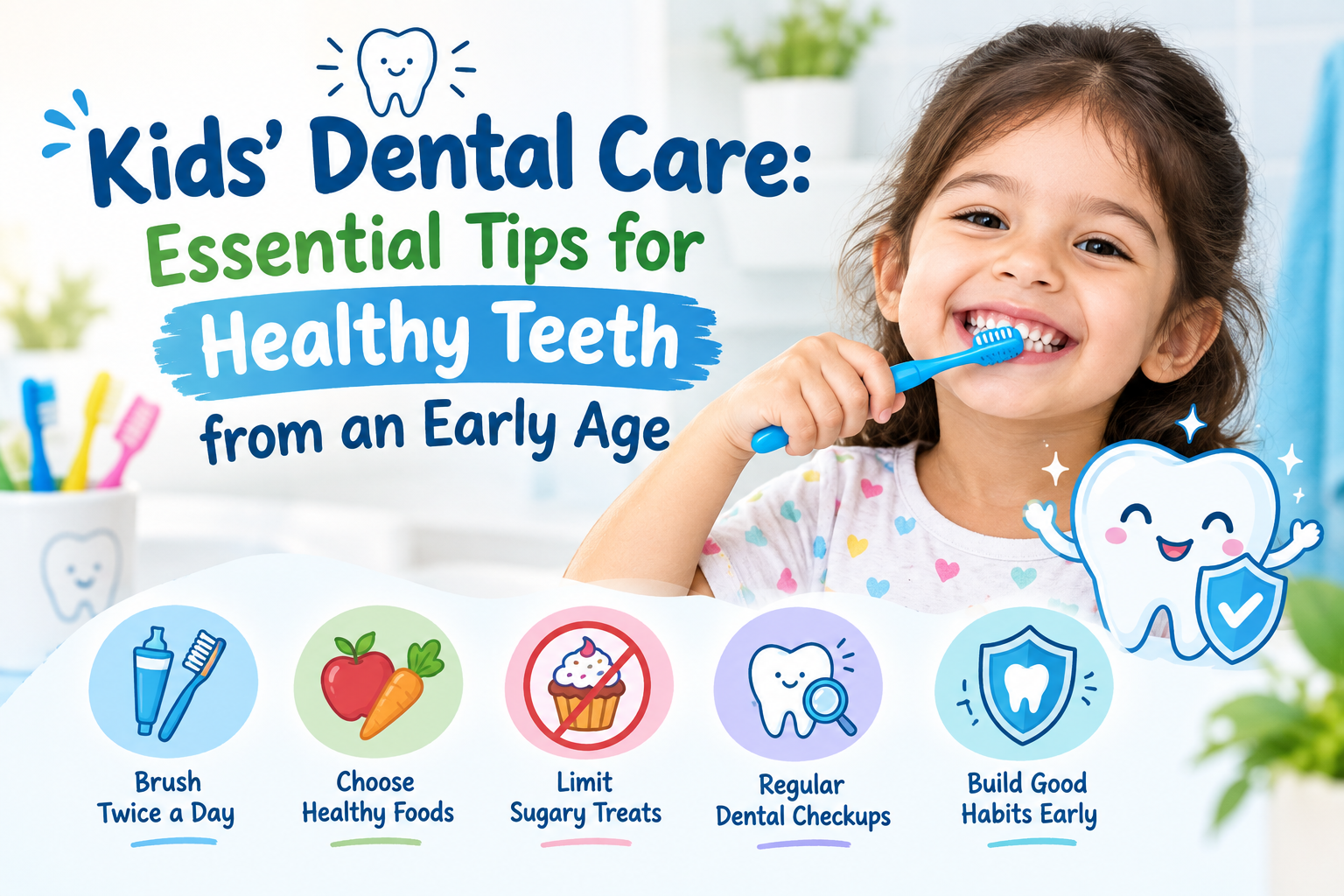 Kids’ Dental Care: Essential Tips for Healthy Teeth from an Early Age